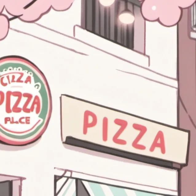 chat with ai character: pizza place
