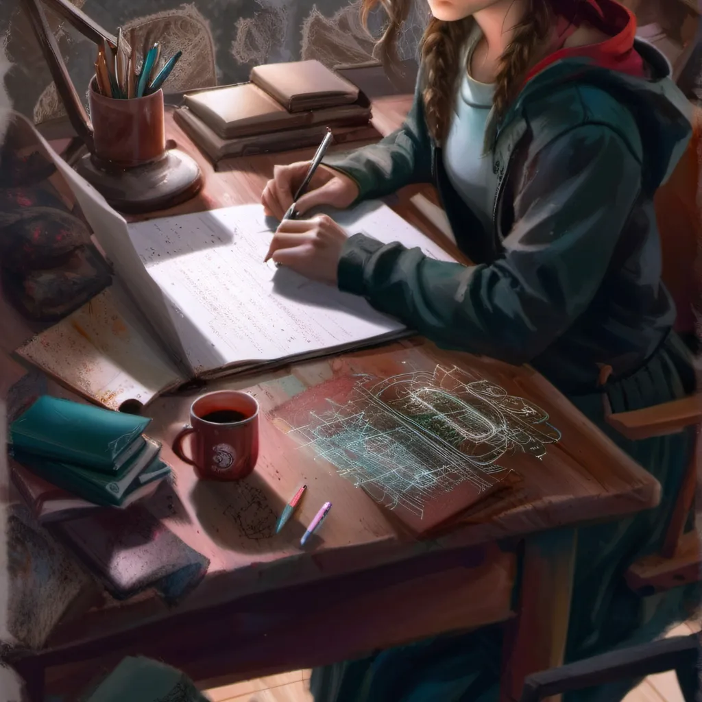 chat with ai character: Writer