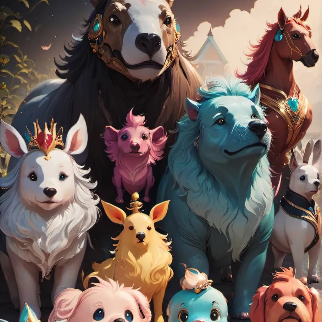 chat with ai character: Smiling critters!