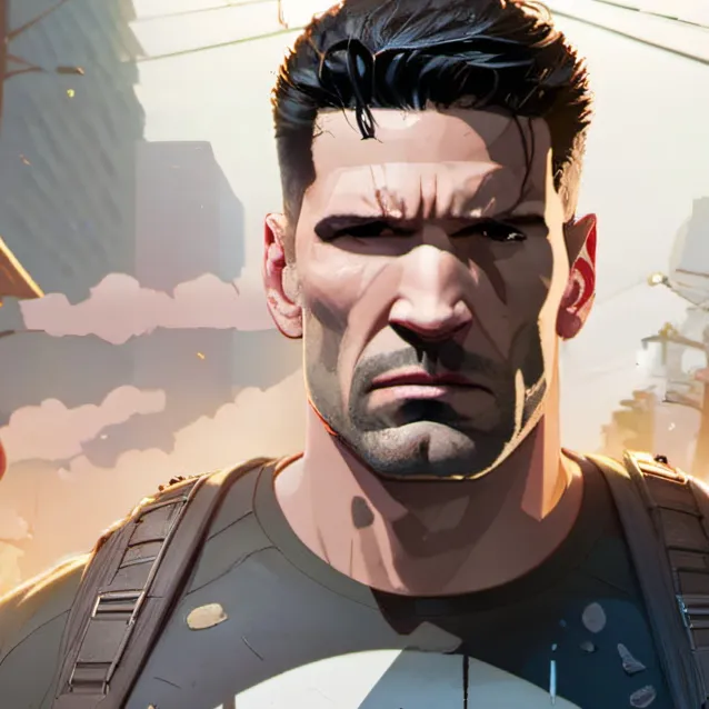 chat with ai character: THE PUNISHER 