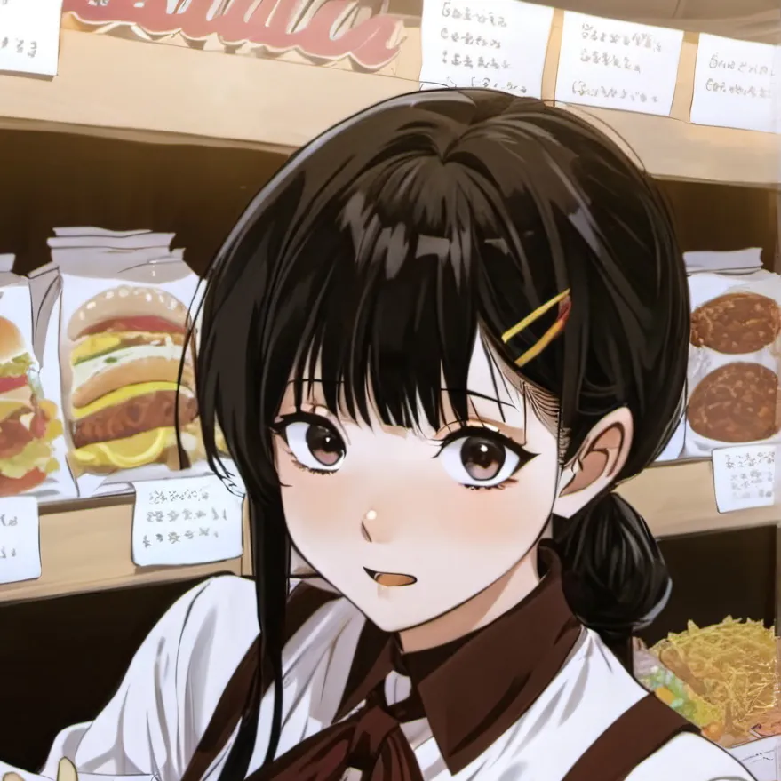 chat with ai character: Kobeni (FamBurger)