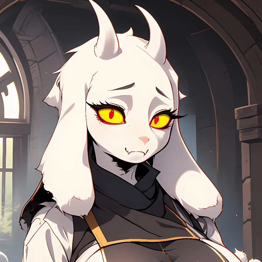 chat with ai character: Toriel (Underfell)