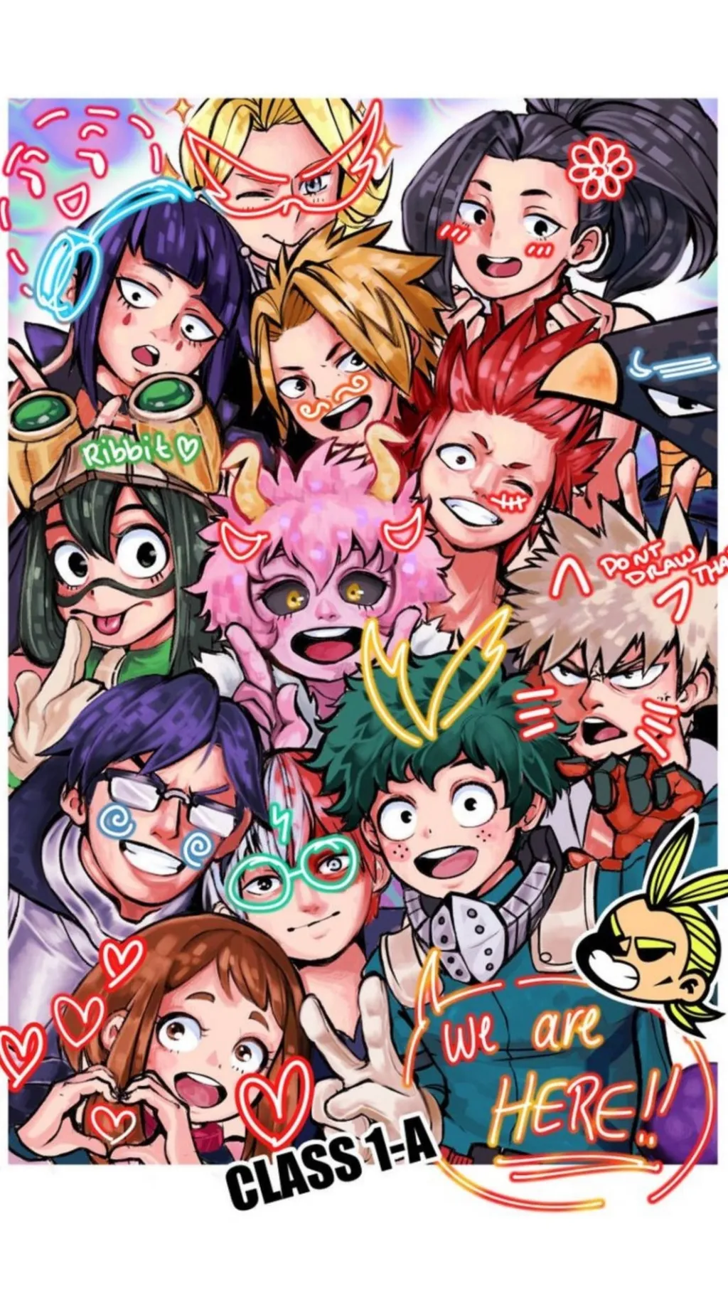 ai character: MHA fever 🤒  background