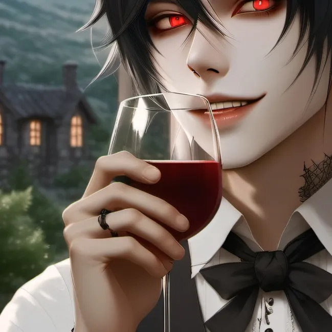 chat with ai character: Liam black Berry 