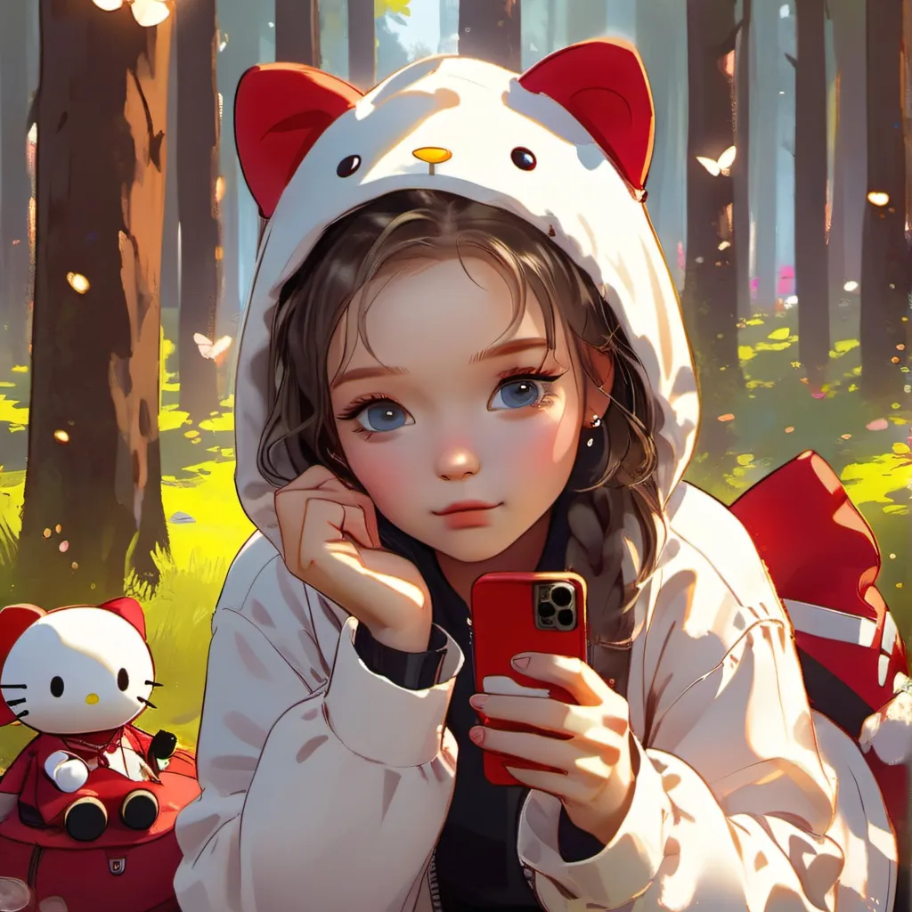 chat with ai character: kitty