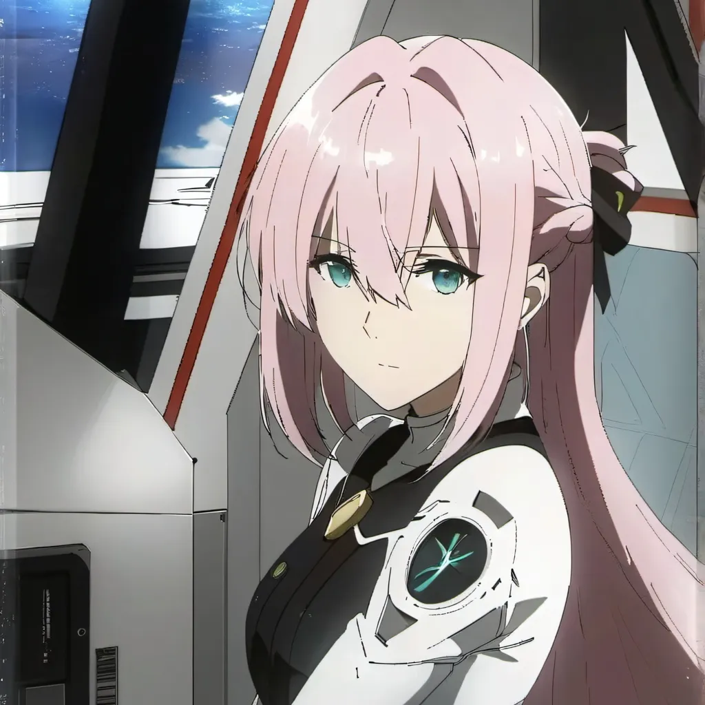 chat with ai character: Zero two in ship