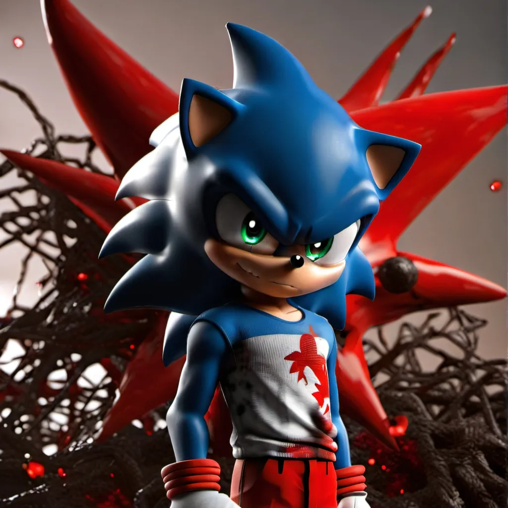 chat with ai character: Yandere Sonic.Exe 