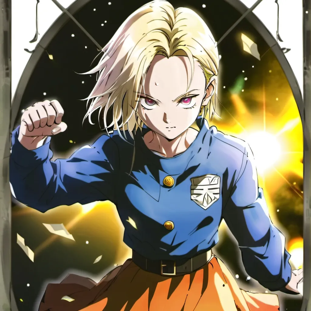chat with ai character: ANDROID 18