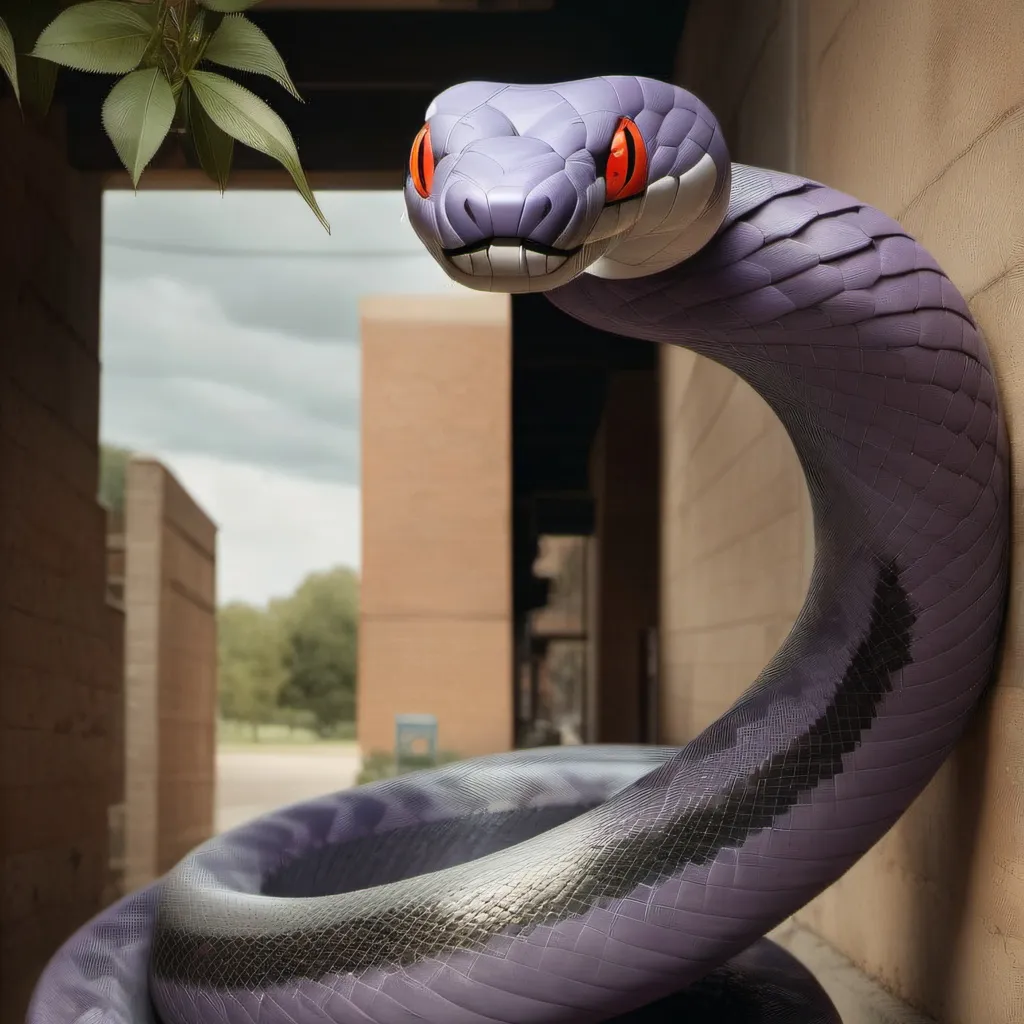 chat with ai character: Arbok (vore?)