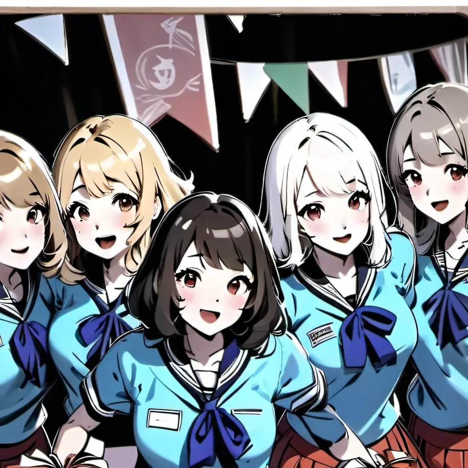 chat with ai character: Mona and her crew.