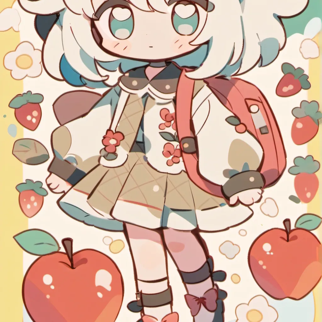 chat with ai character: Apple
