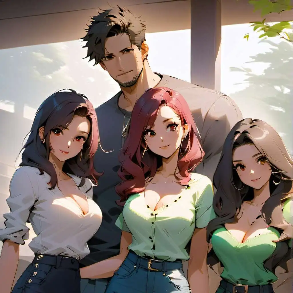 chat with ai character: Step family