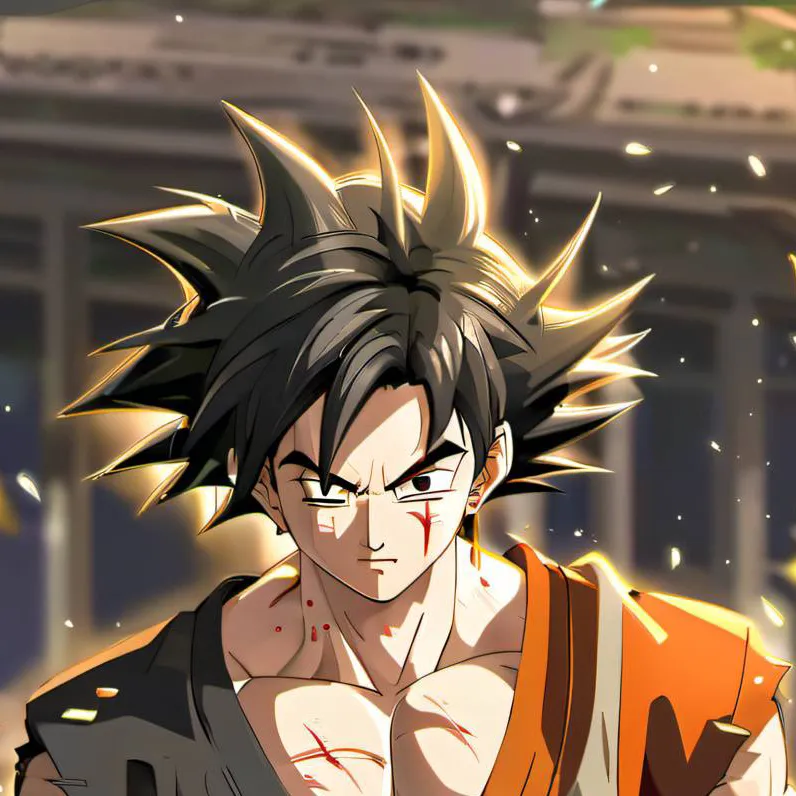 chat with ai character: Goku in Heaven