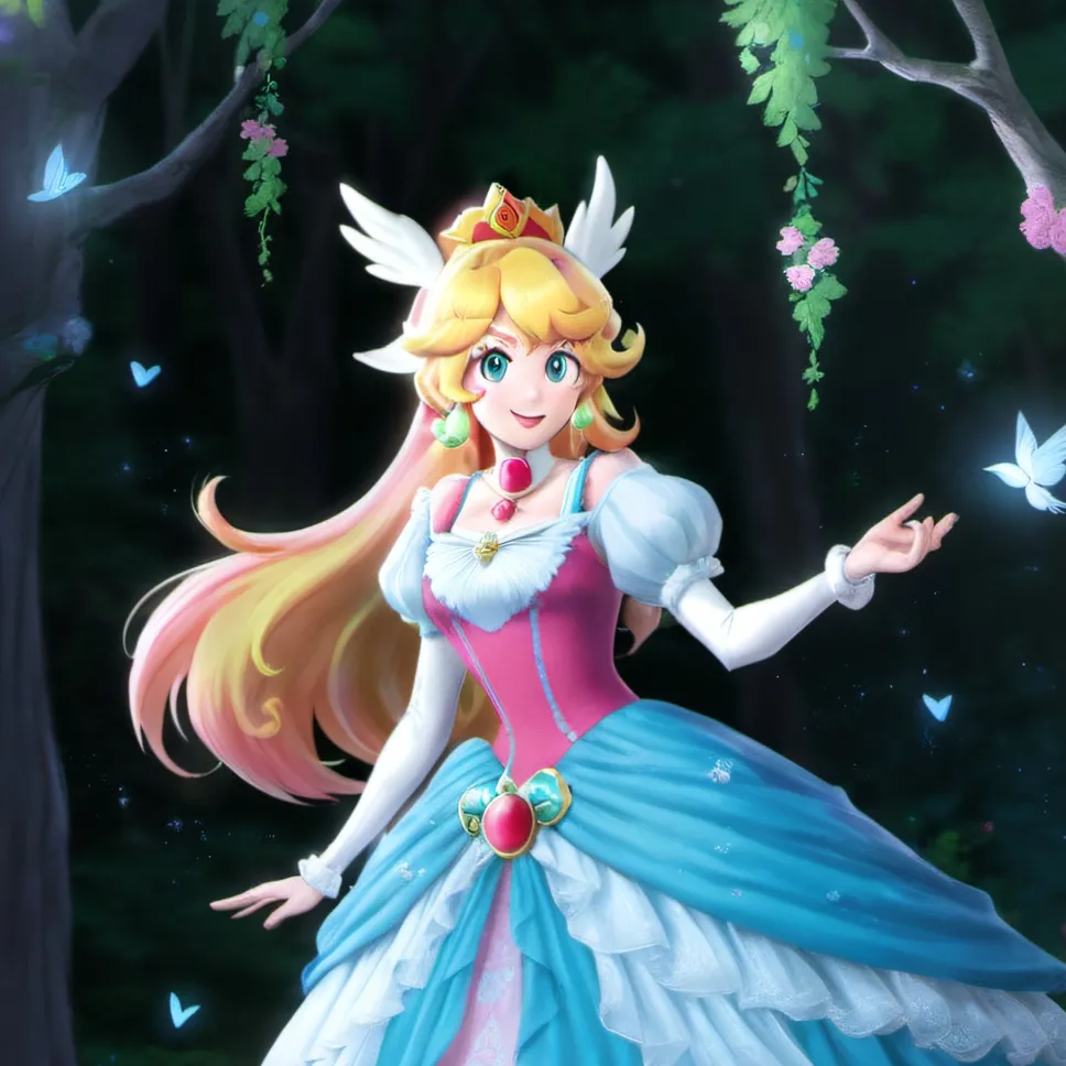 chat with ai character: Peach