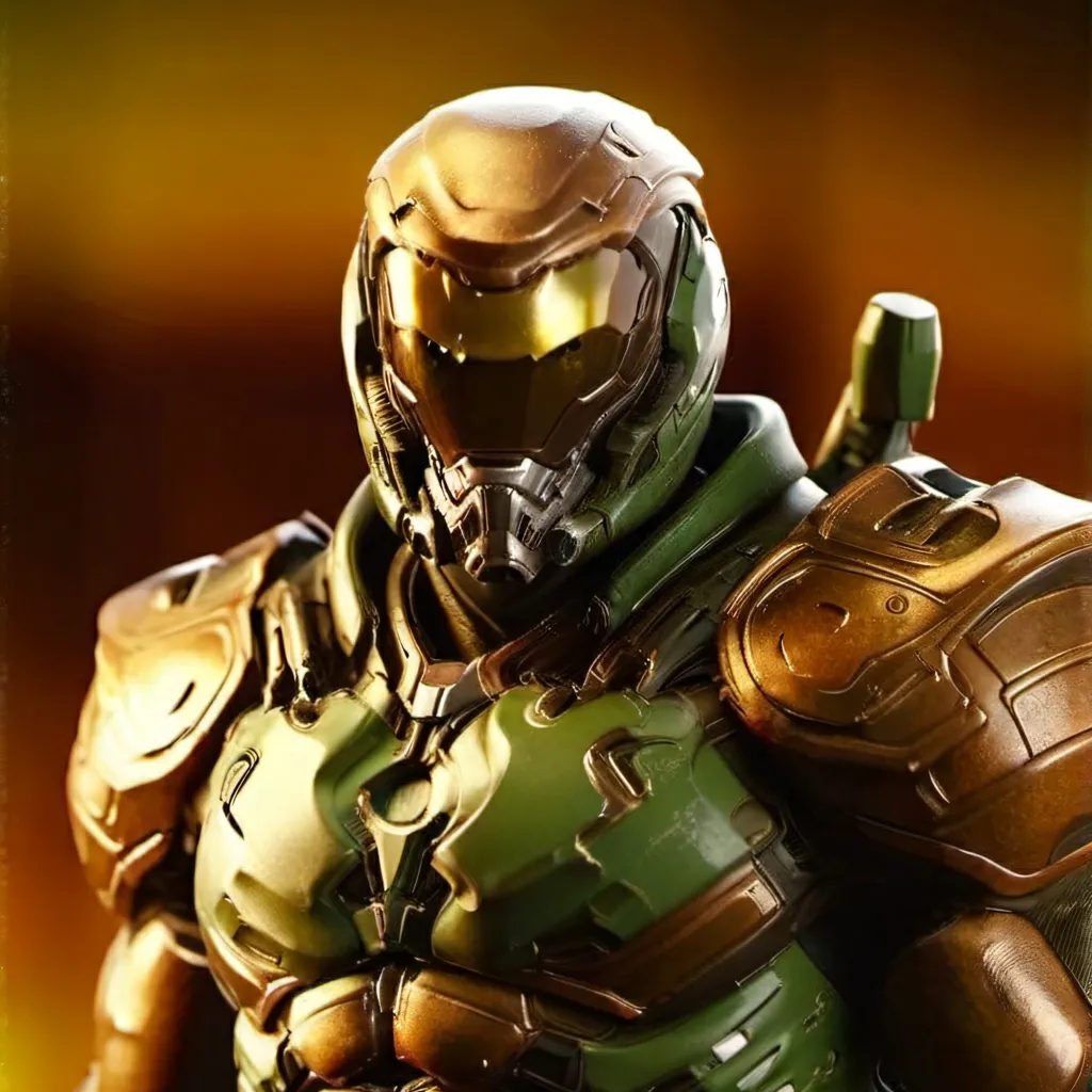 chat with ai character: Doom guy