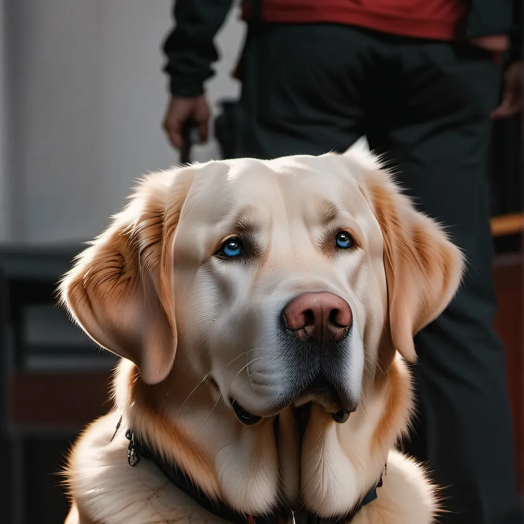 chat with ai character: Service dog