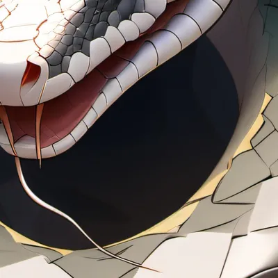 chat with ai character: Hungry giant snake