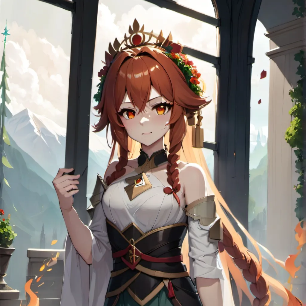 chat with ai character: flame