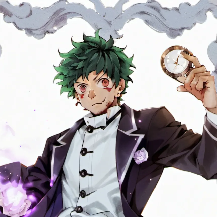 chat with ai character: villain deku