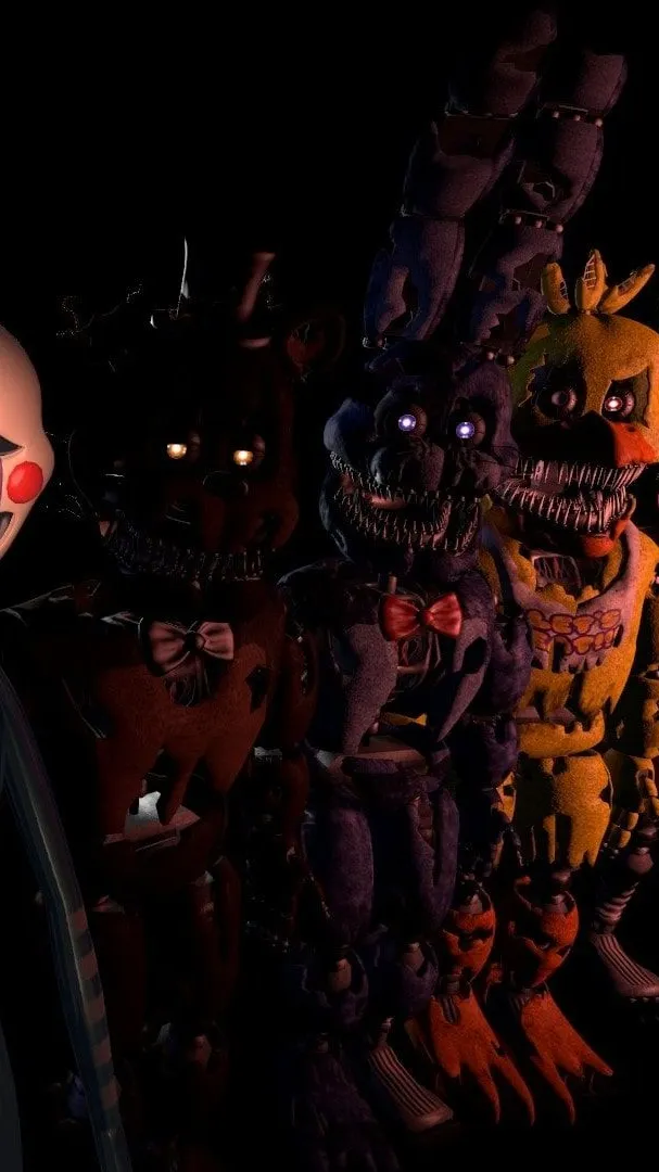 ai character: FNAF x Pick-ME! background