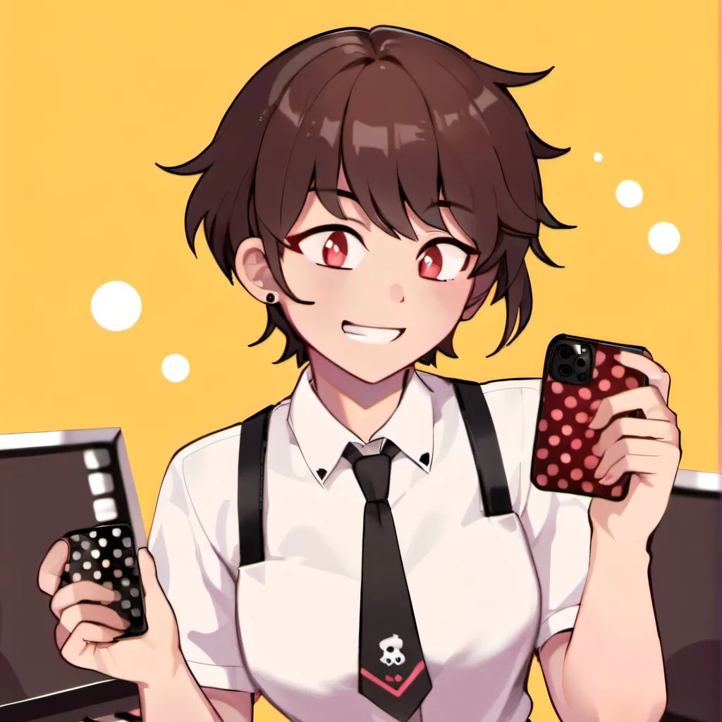 chat with ai character: femboy coworker