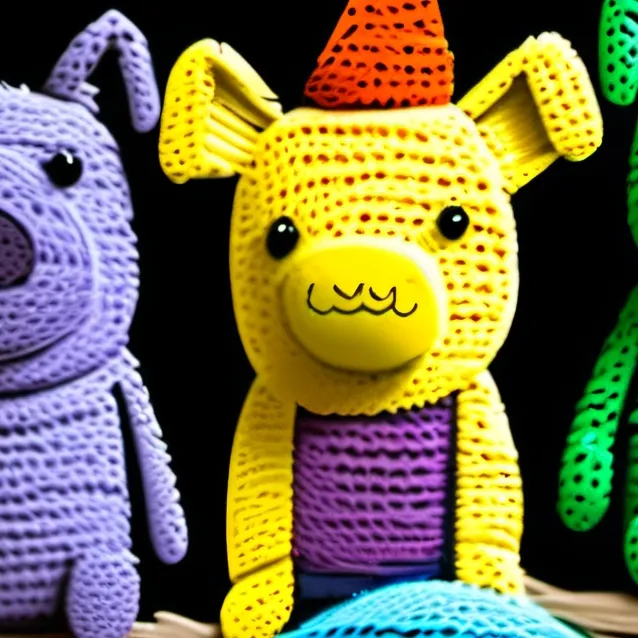 chat with ai character: smileing critters 