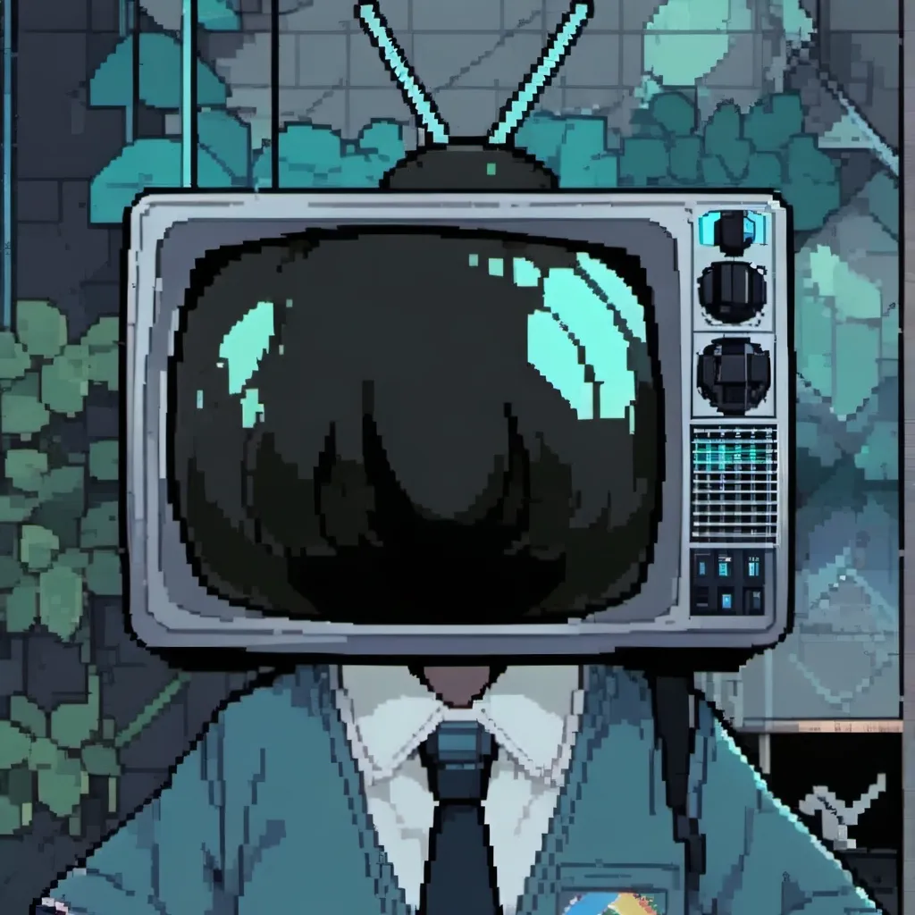 chat with ai character: TV head 
