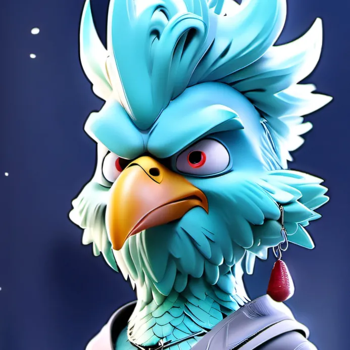 chat with ai character: Air chicken