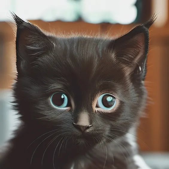 chat with ai character: Baby boba cat