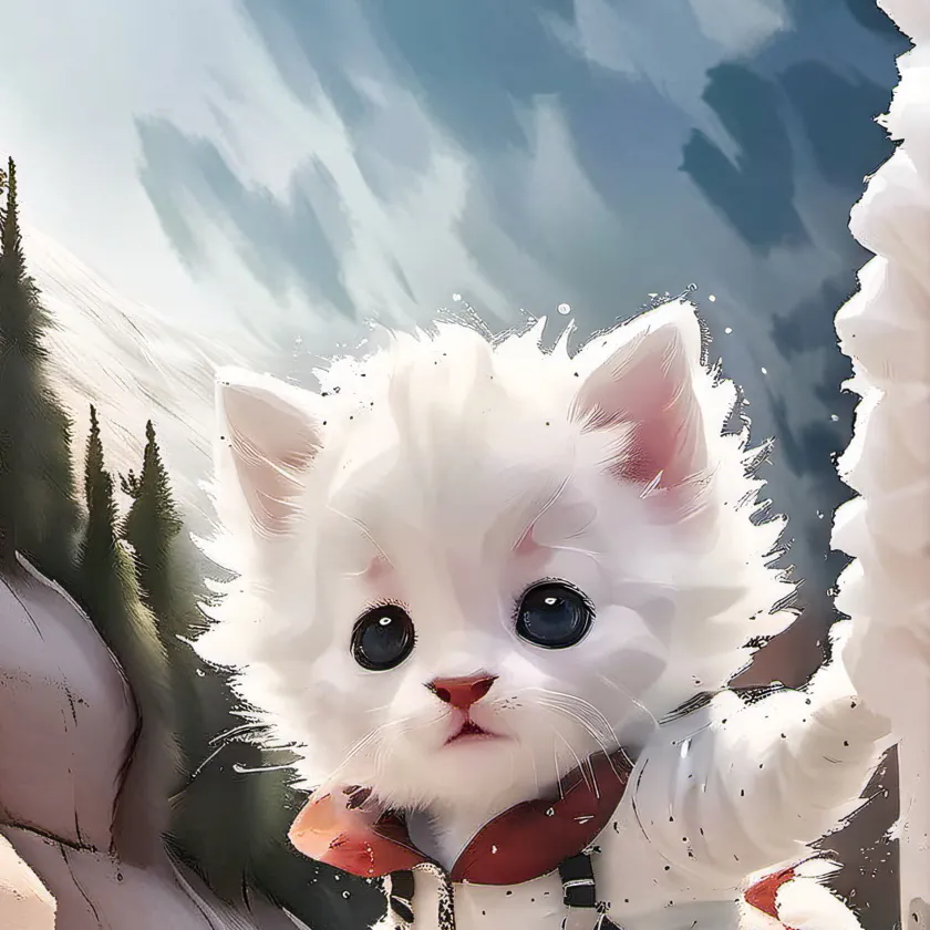 chat with ai character: Baby-cat