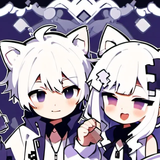 chat with ai character: Kitty and nico