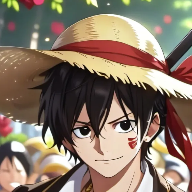 chat with ai character: Luffy