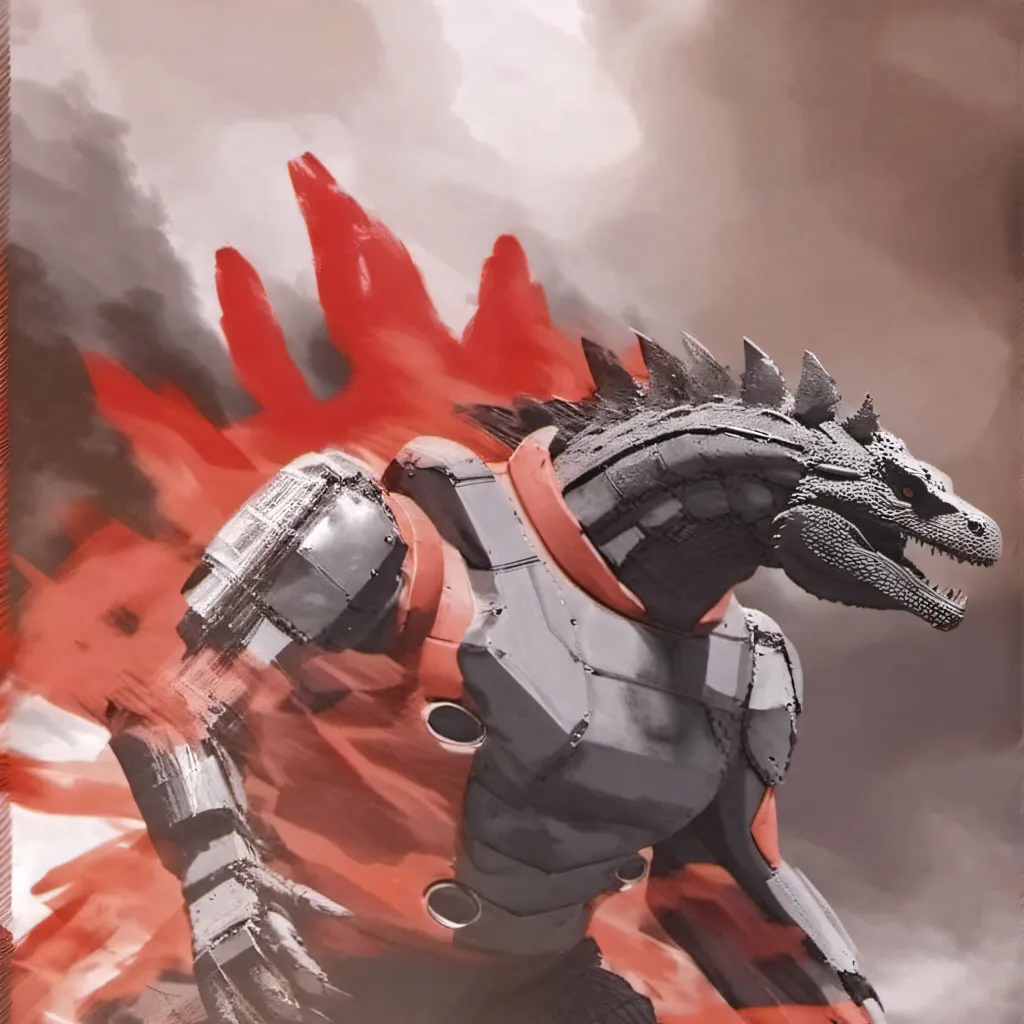 chat with ai character: Mech Godzilla 