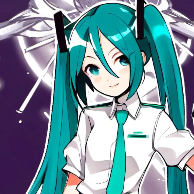 chat with ai character: Student Miku 