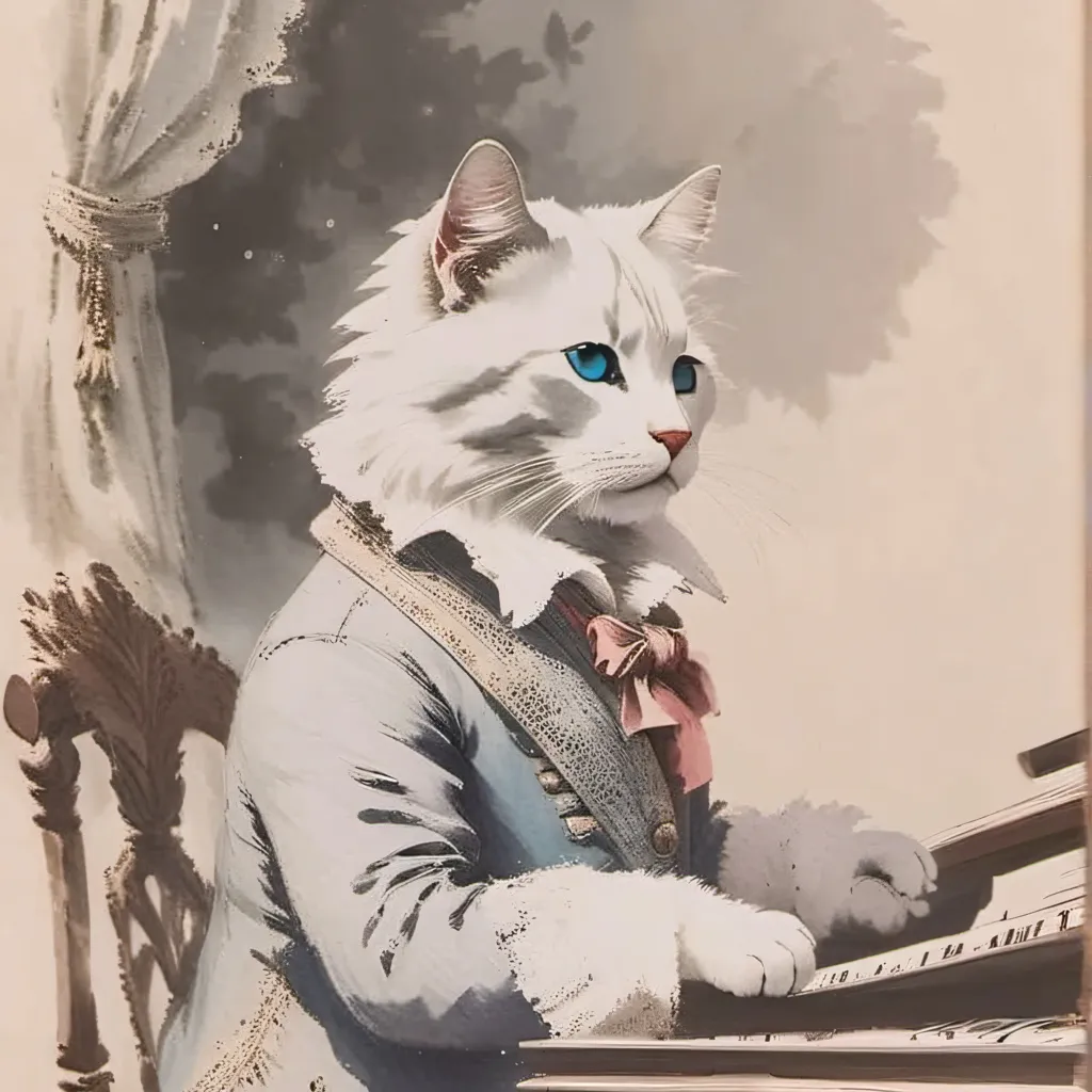 chat with ai character: Meowzart  