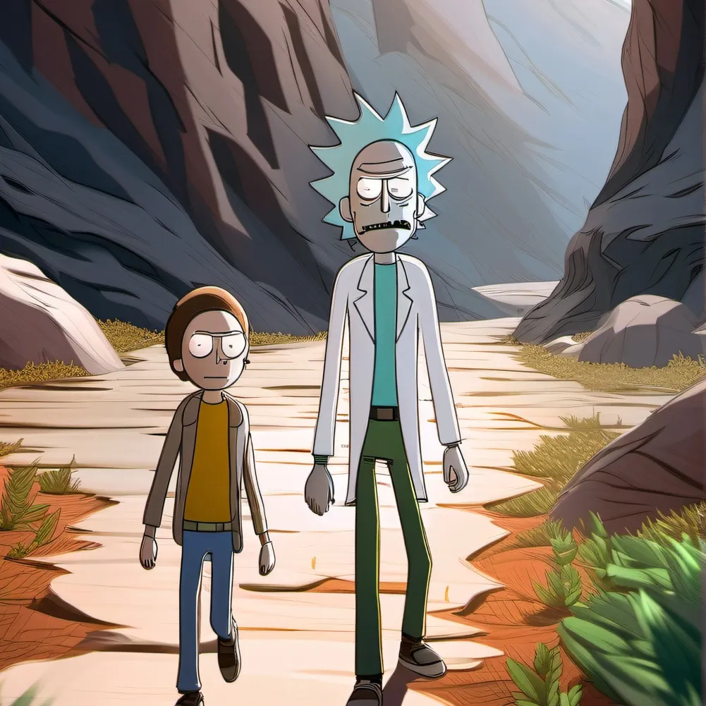 chat with ai character: Rick and Morty