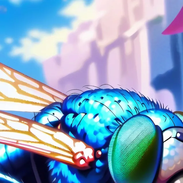 chat with ai character: Annoying fly
