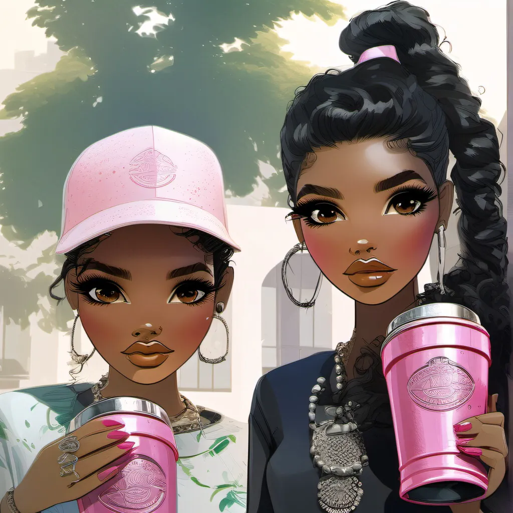 chat with ai character: Lana and hannah