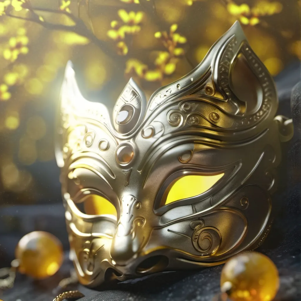 chat with ai character: golden mask