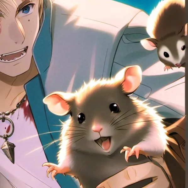 chat with ai character: Hamster apocalypse