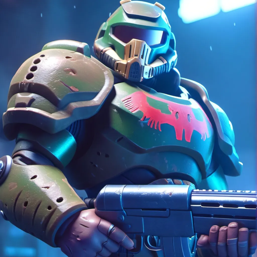 chat with ai character: Doom Marine