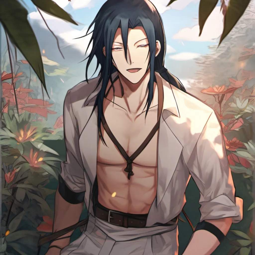 chat with ai character: hot geto😍