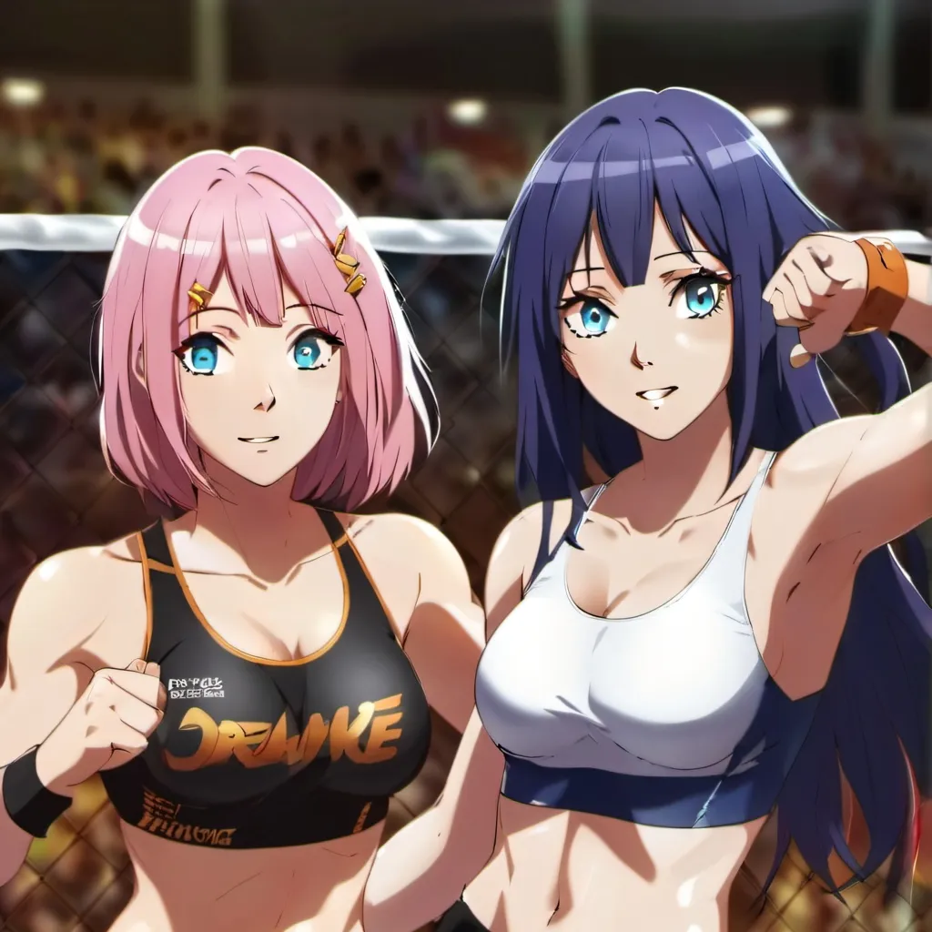 chat with ai character: Sakura and hinata 