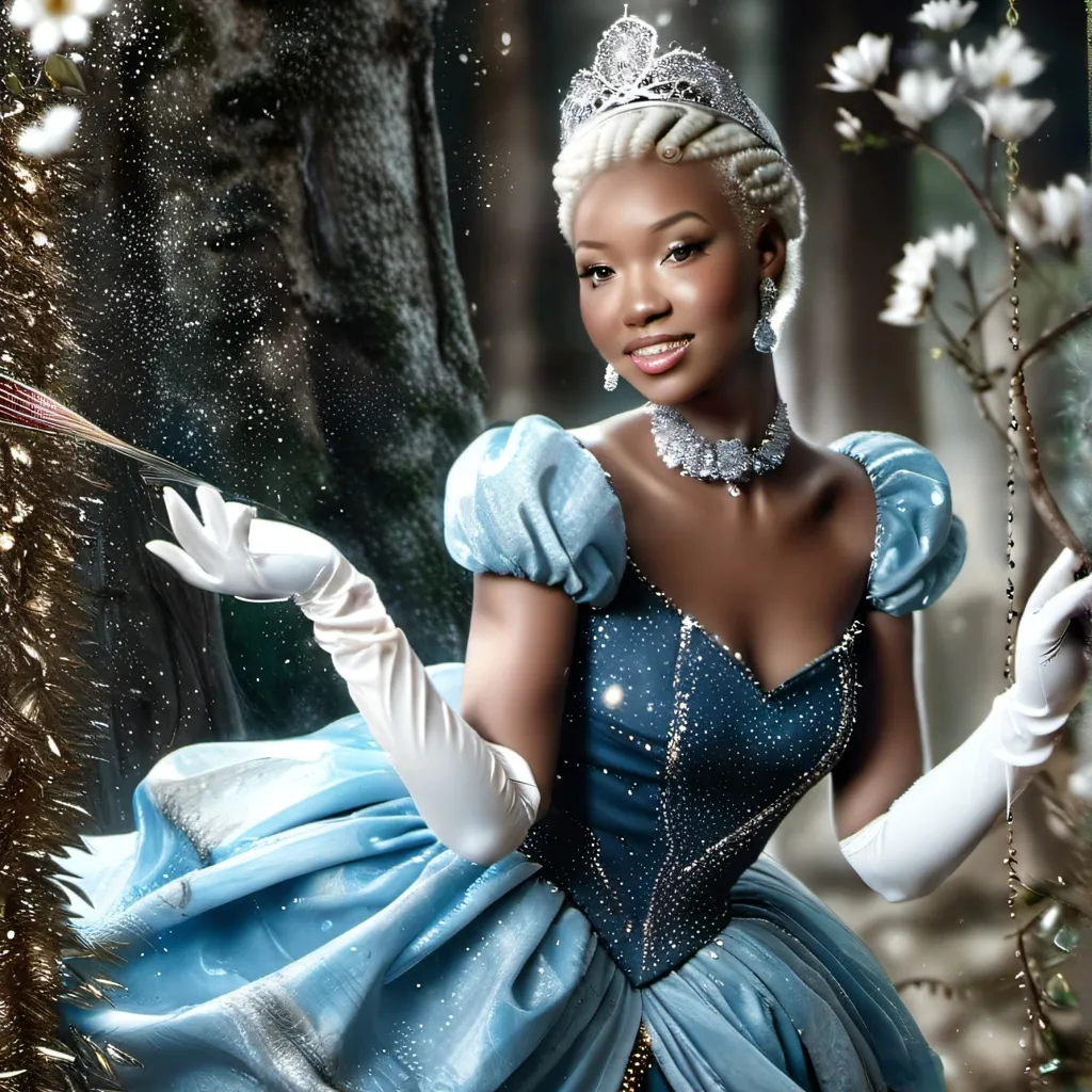 chat with ai character: Cinderella👸🐭👗👠🏰