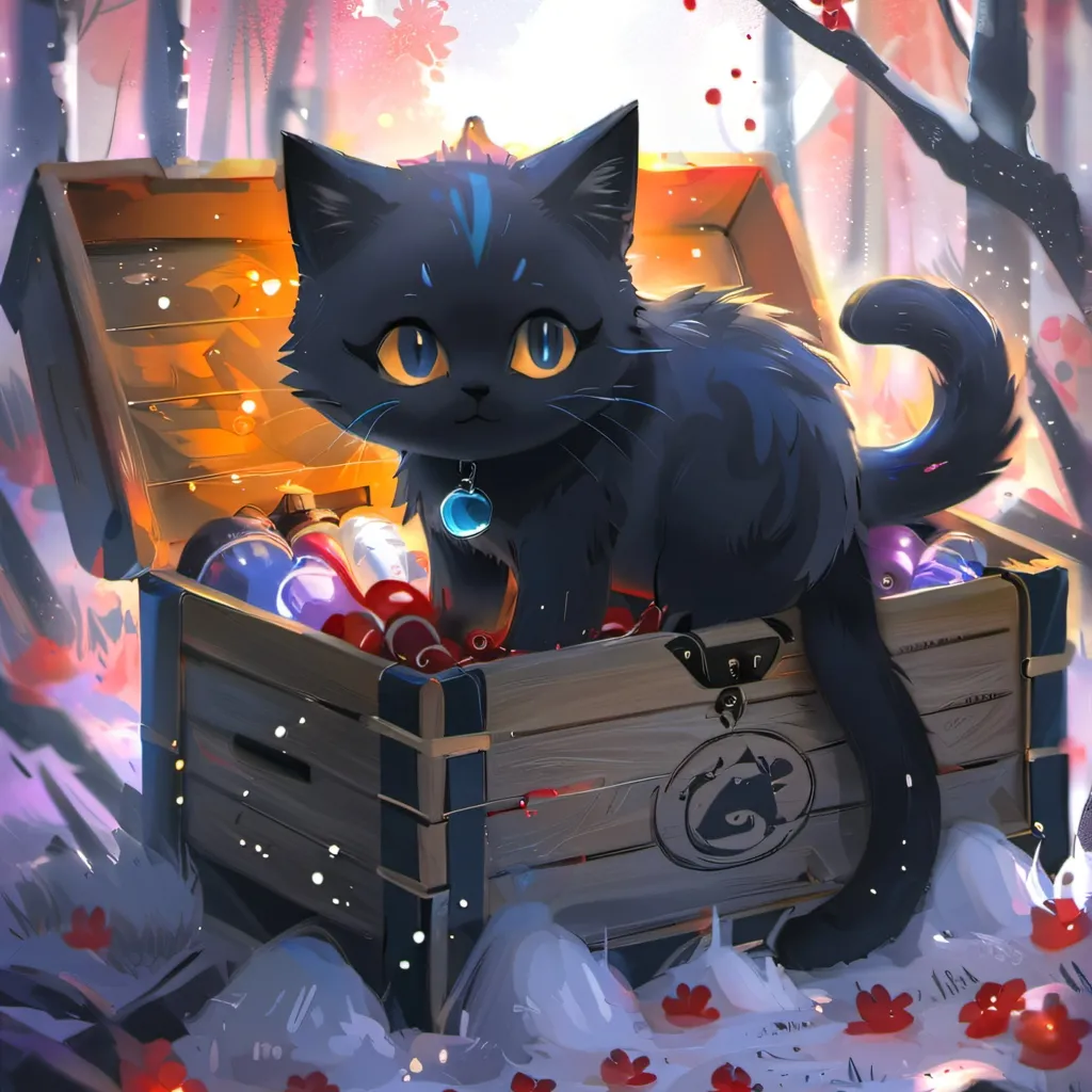 chat with ai character: CatNight