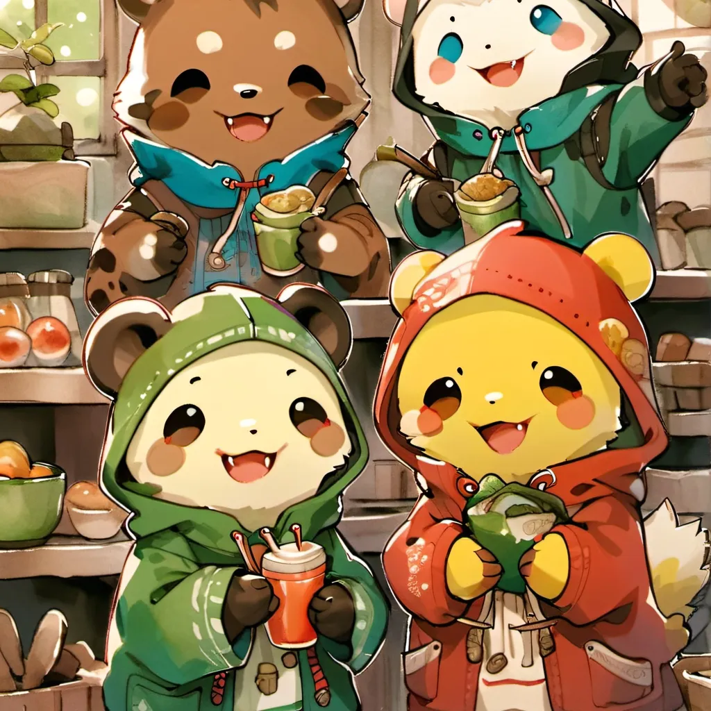 chat with ai character: smiling critters
