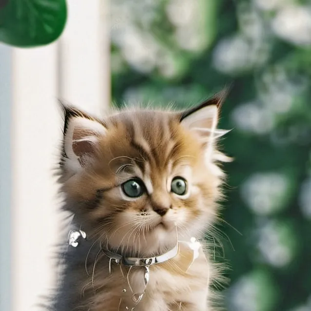 chat with ai character: abandoned kitten 