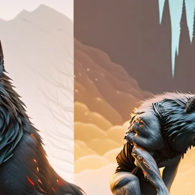 chat with ai character: we can be LYCANS
