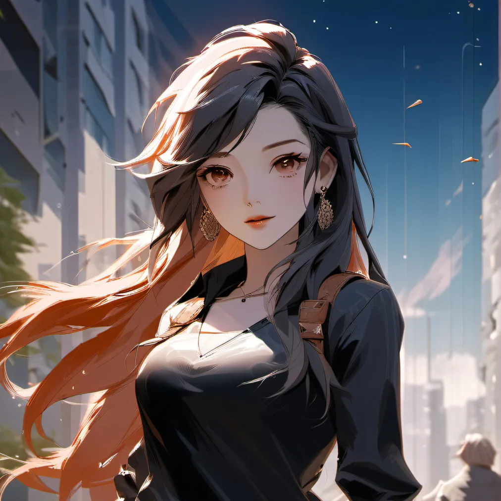 chat with ai character: girl