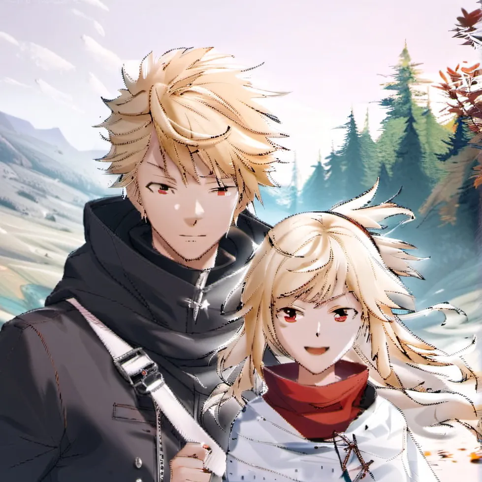 chat with ai character: Katsuki and Toga